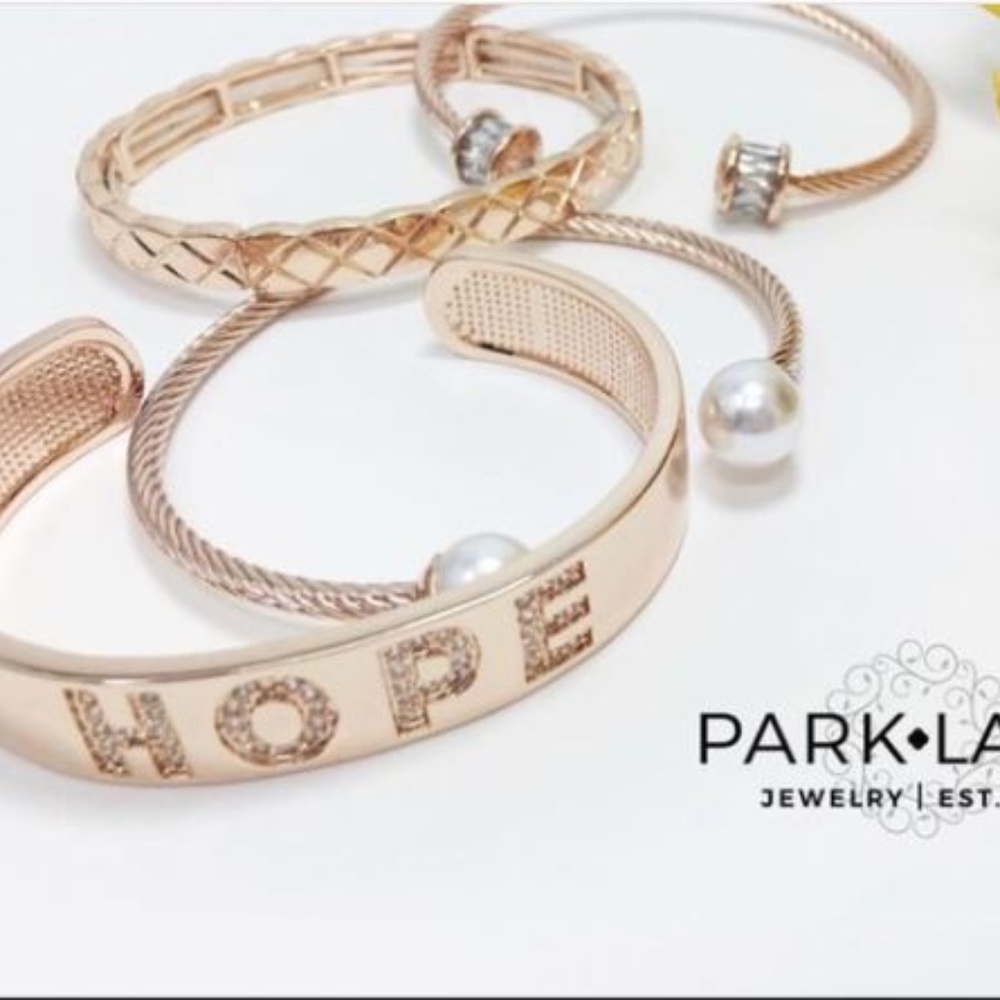 Park Lane Jewelry - Eden Bracelet HOPE Rosegold